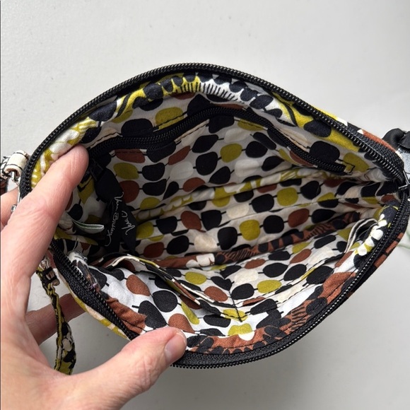 Vera Bradley Cocoa Moss Wristlet Quilted Wristlet Wallet - Picture 13 of 16